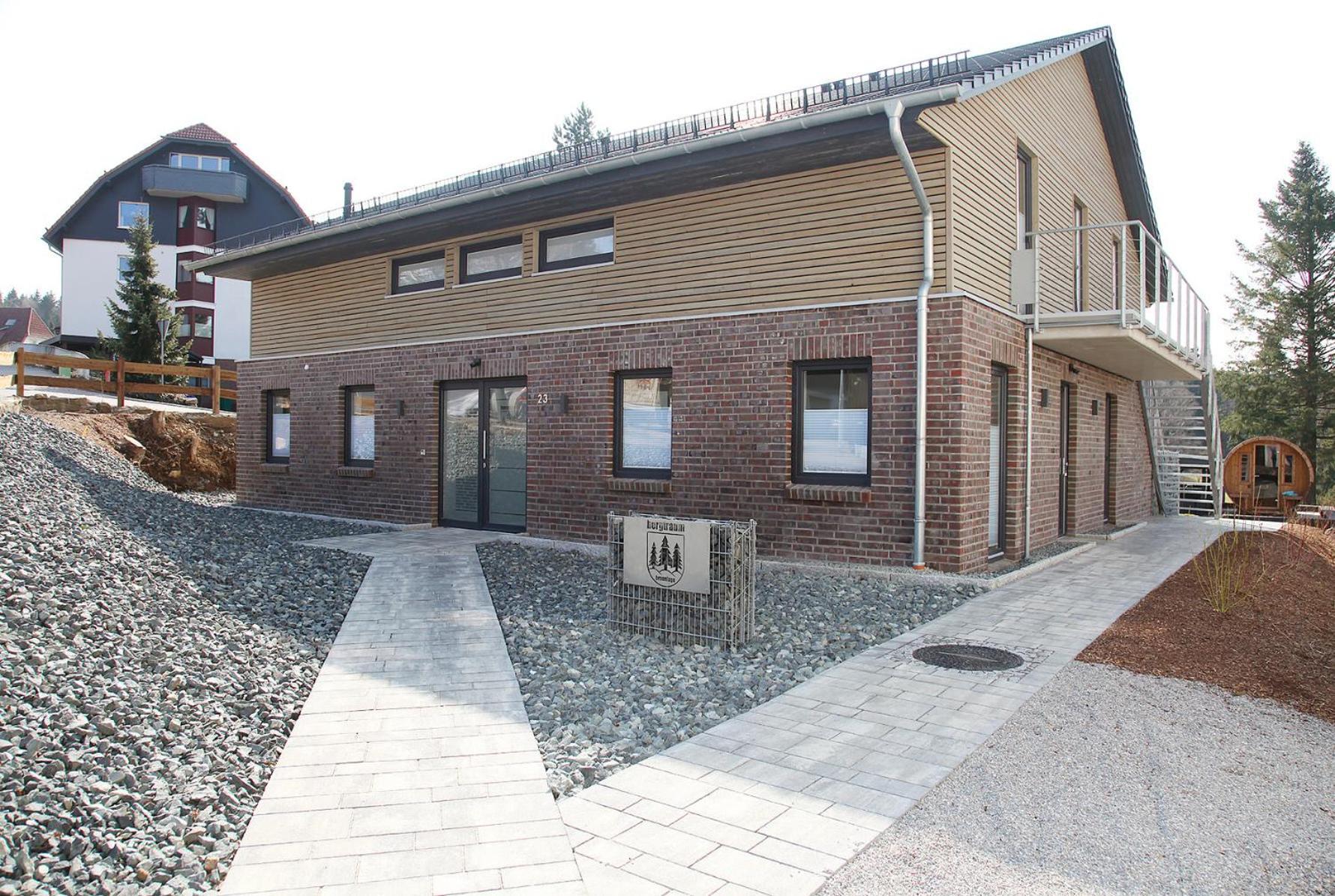 Bergtraum Braunlage Im Harz, 17 Gaeste, Sauna, Pool Villa Exterior foto